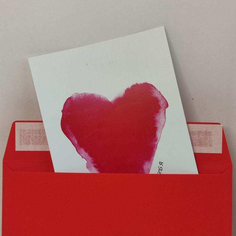 Открытка Сердце 