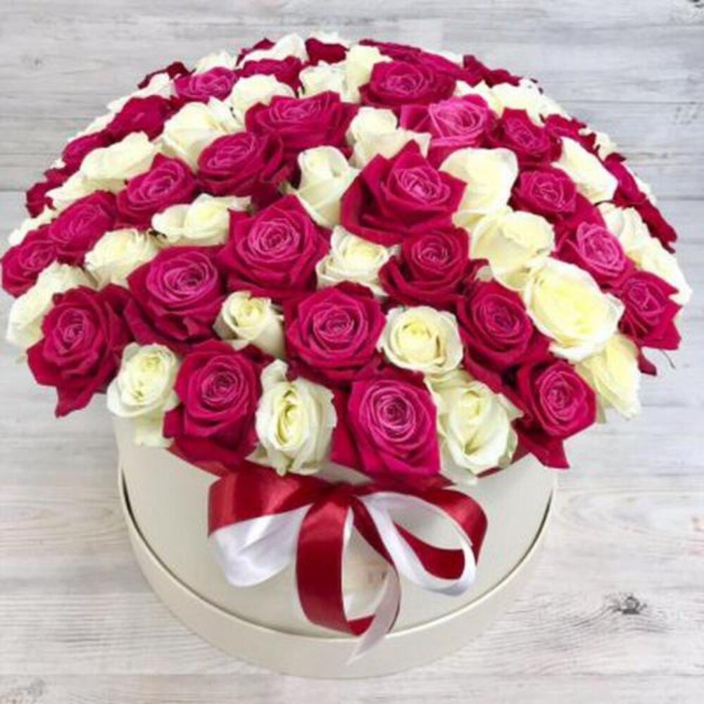 Цветы в коробке