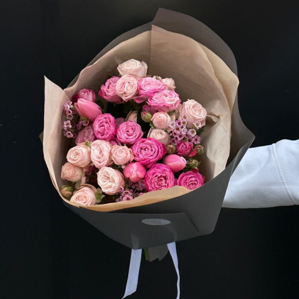 Premium Peony Spray roses Bouquet
